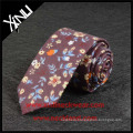 Handmade Printed Skinny Mens Cotton Tie